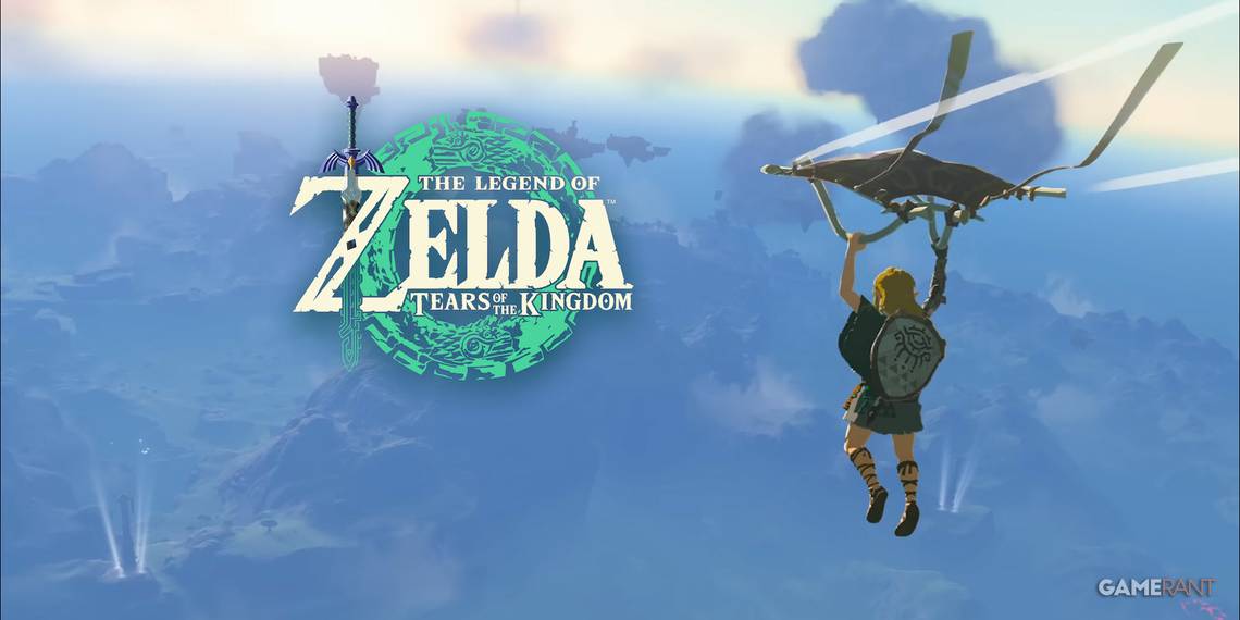 Zelda: Tears of the Kingdom Glide Attempt заканчивается катастрофой
